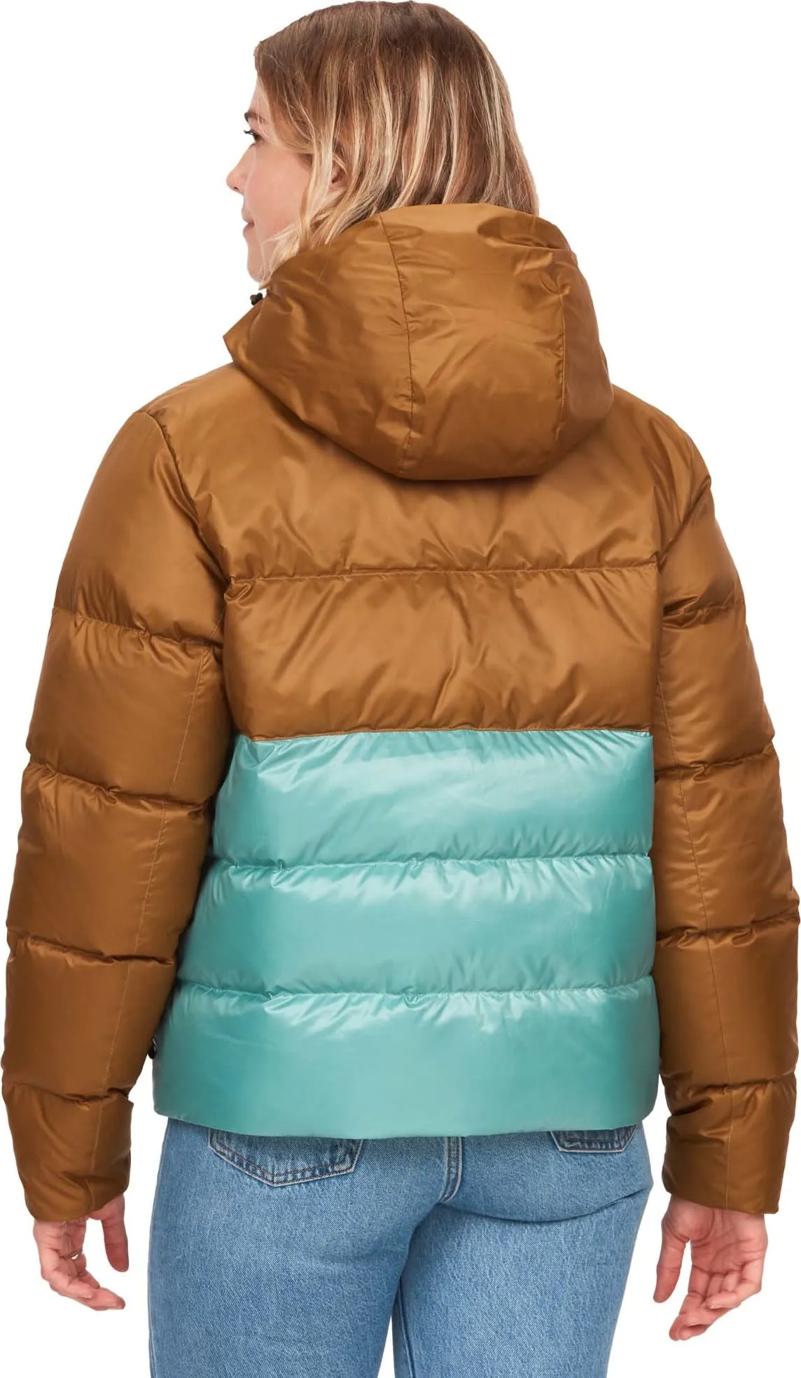 Marmot Women&#x27;s Guides Down Hoody Hazel/Blue Agave | Buy Marmot Women&#x27;s Guides Down Hoody Hazel/Blue Agave here | Outnorth