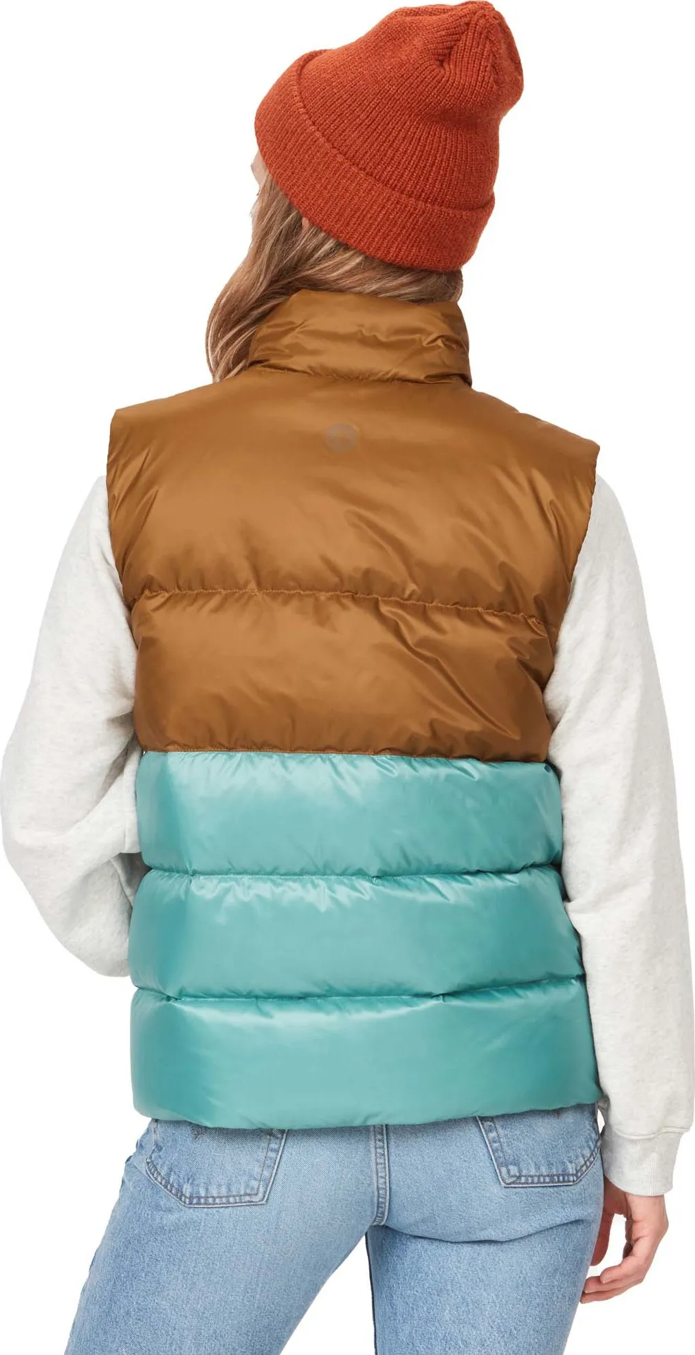 Marmot Women&#x27;s Guides Down Vest Hazel/Blue Agave | Buy Marmot Women&#x27;s Guides Down Vest Hazel/Blue Agave here | Outnorth