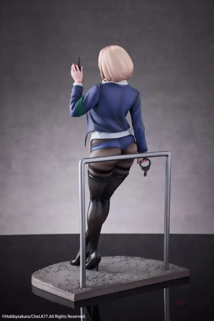 Naughty Police Woman Illustration By CHeLA77 LIMITED EDITION