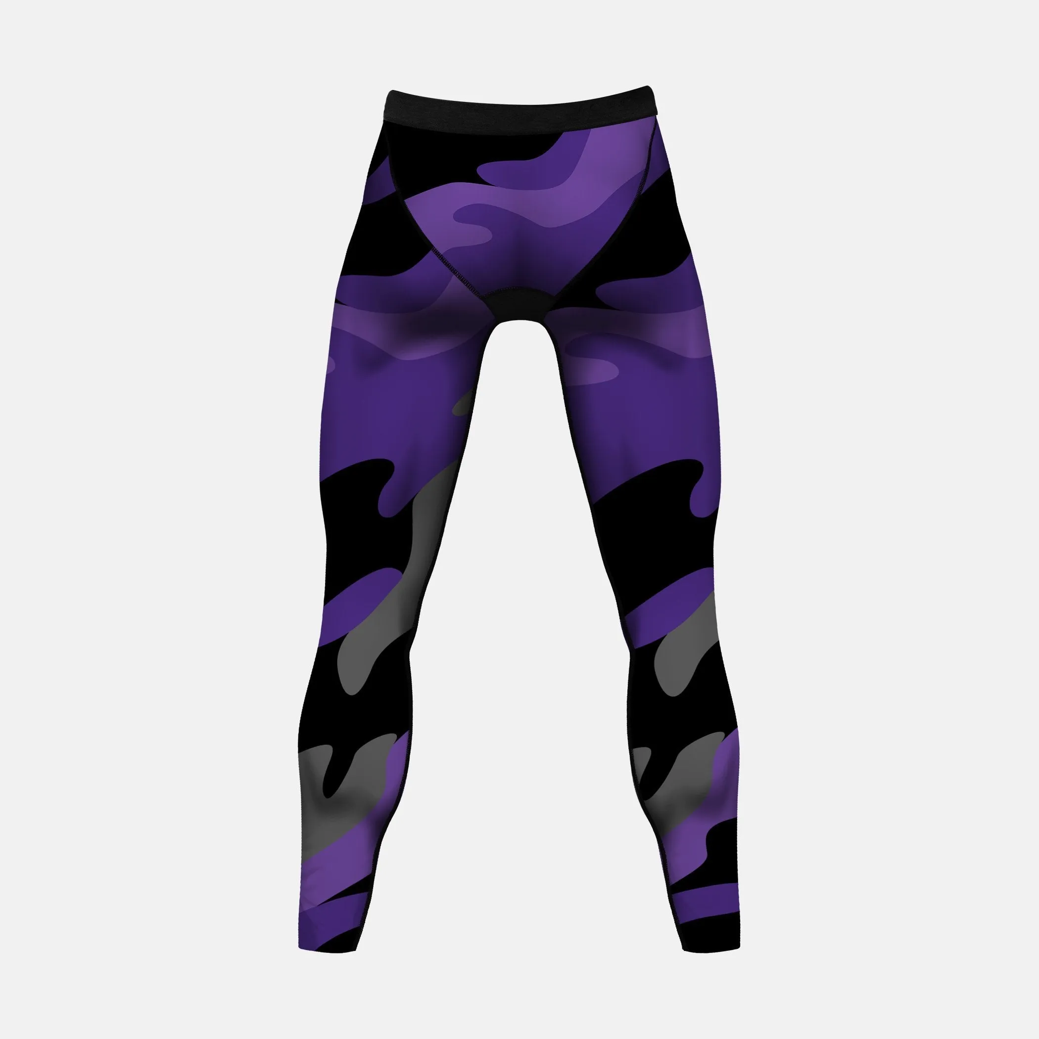 Purple Juice Camo compression tights / leggings