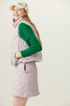 Reversible Down Vest_Lavender