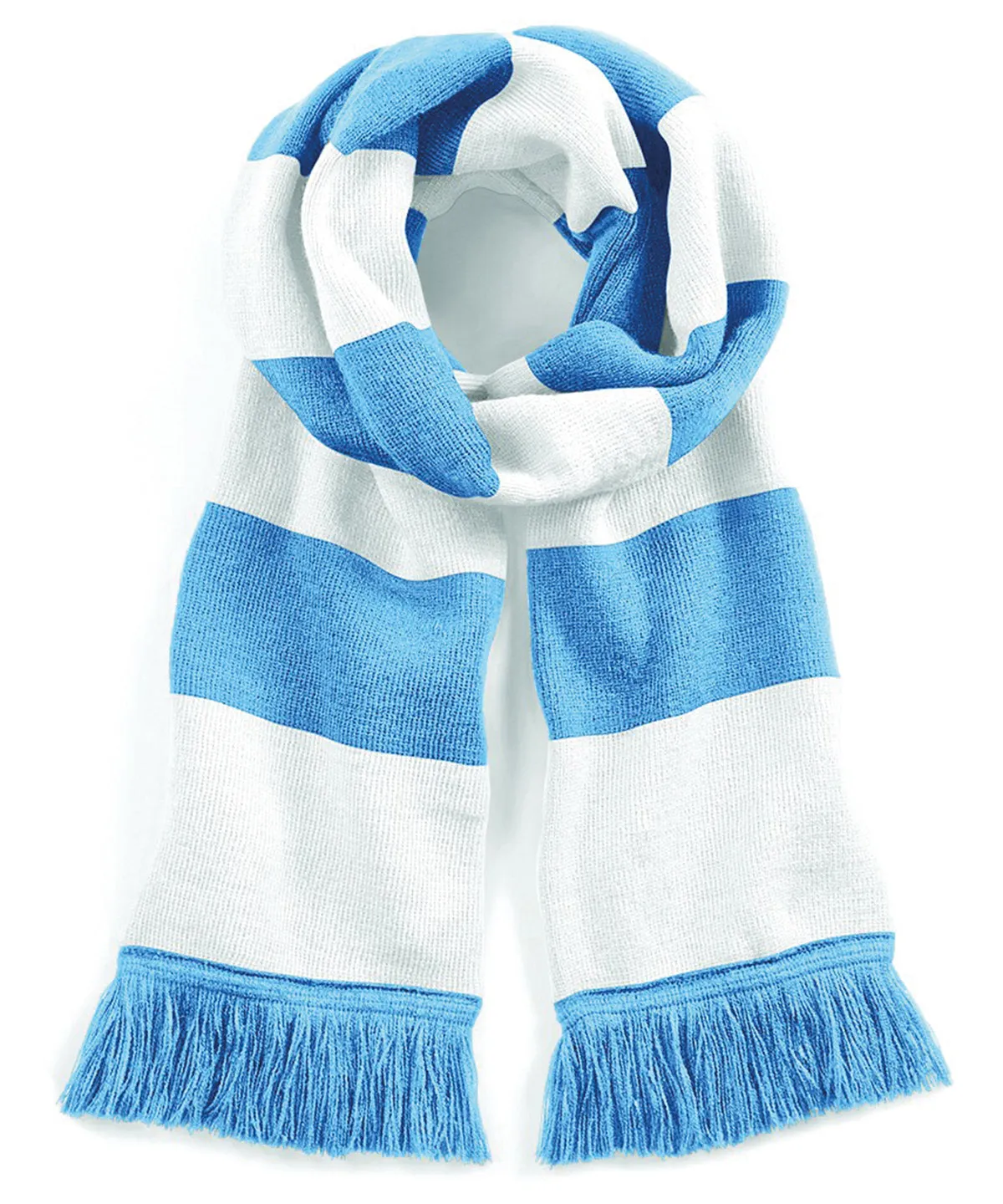 Stadium scarf | Sky Blue/White