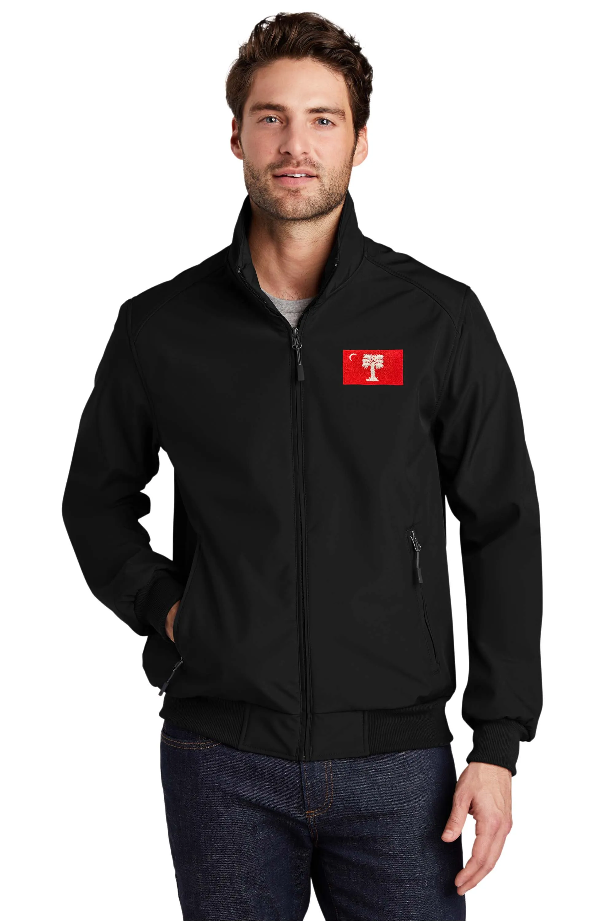 The Citadel, Big Red logo, Soft Shell Bomber Jacket