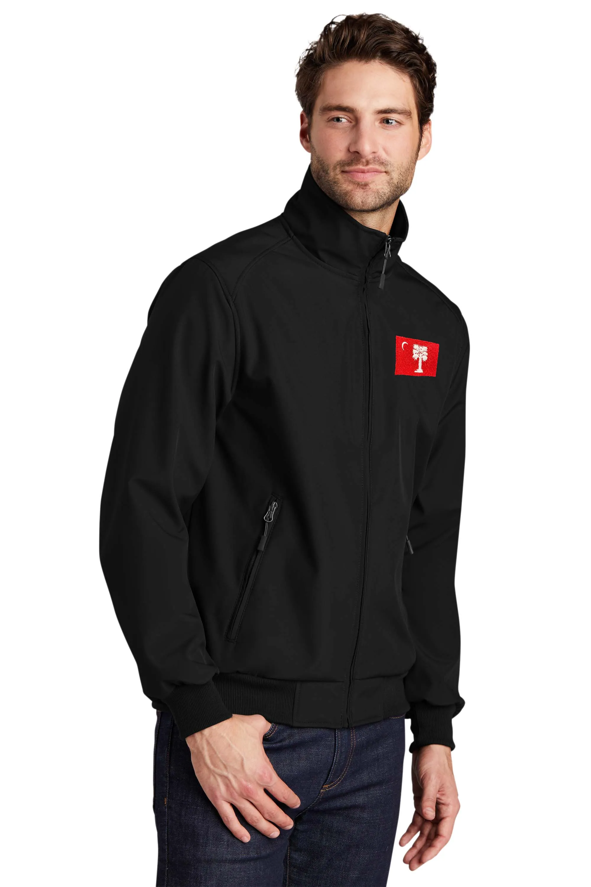 The Citadel, Big Red logo, Soft Shell Bomber Jacket