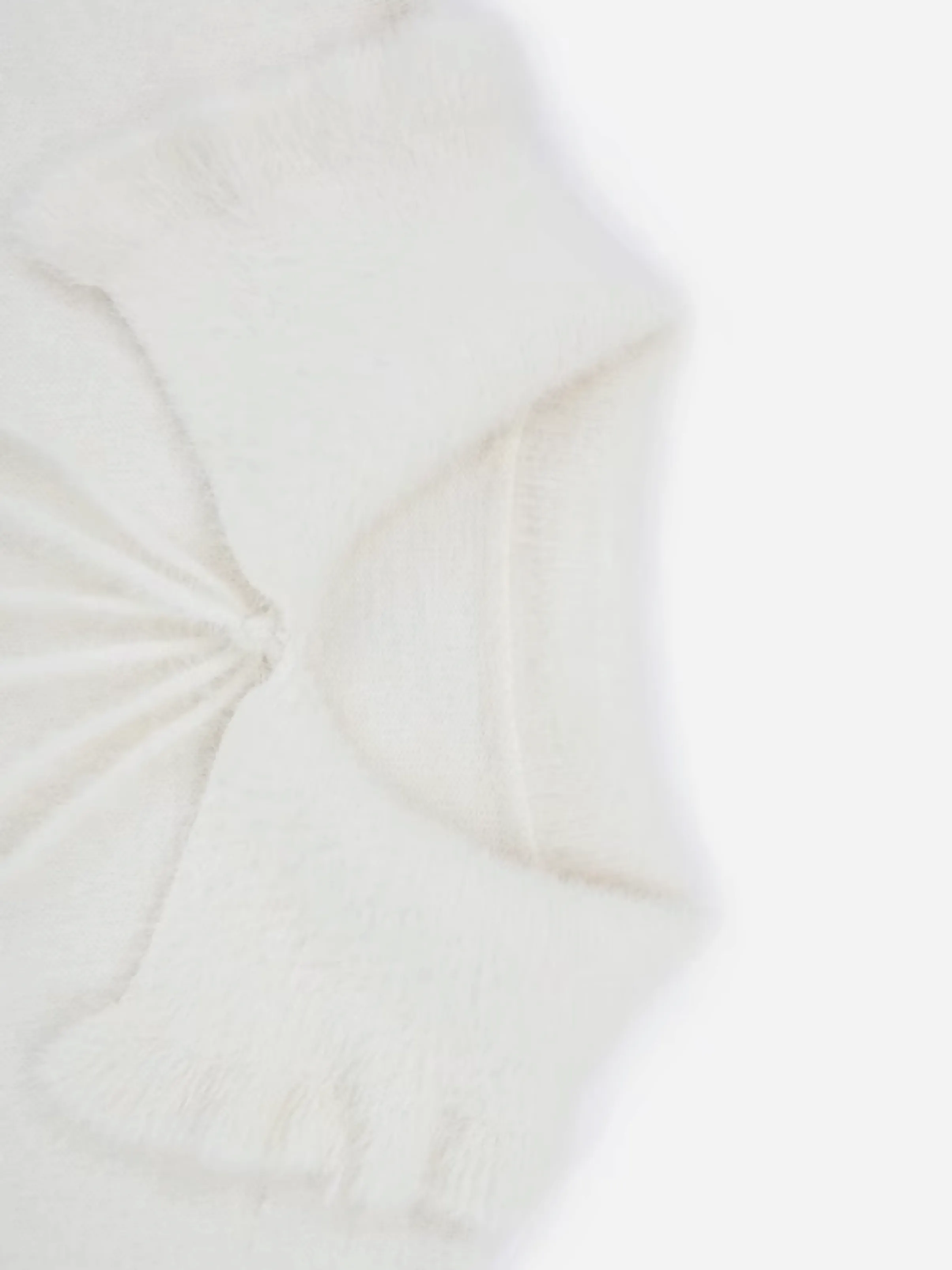 The First Snow Imitation Mink Knit Cozy Dress