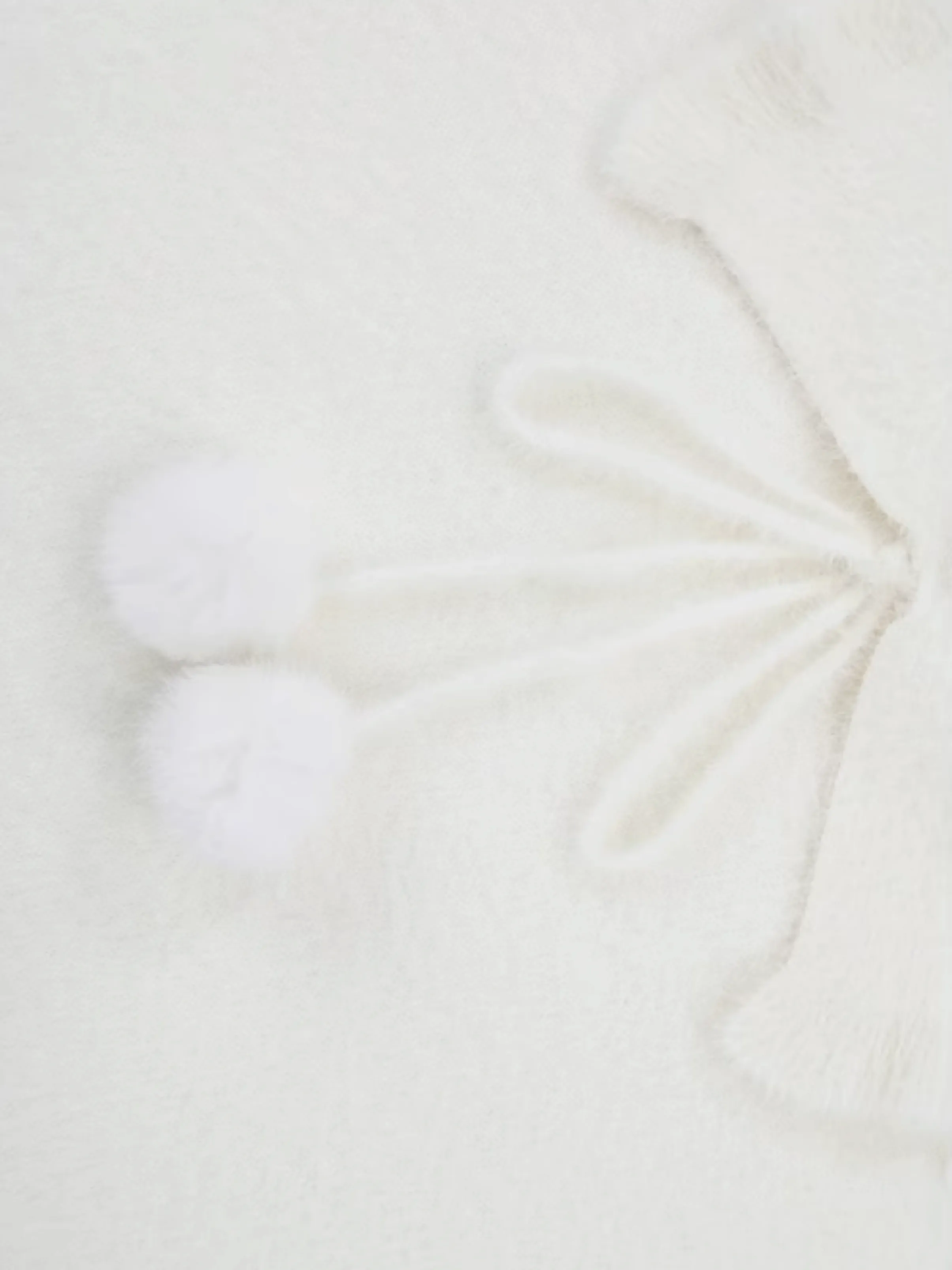 The First Snow Imitation Mink Knit Cozy Dress