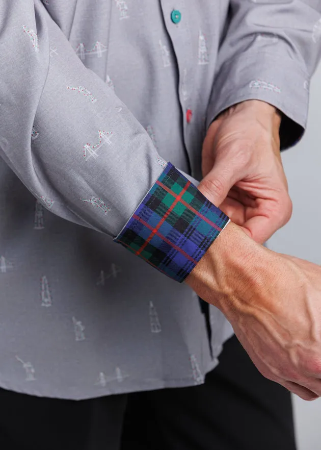 'Tis The Season Men's Long Sleeve Button Down