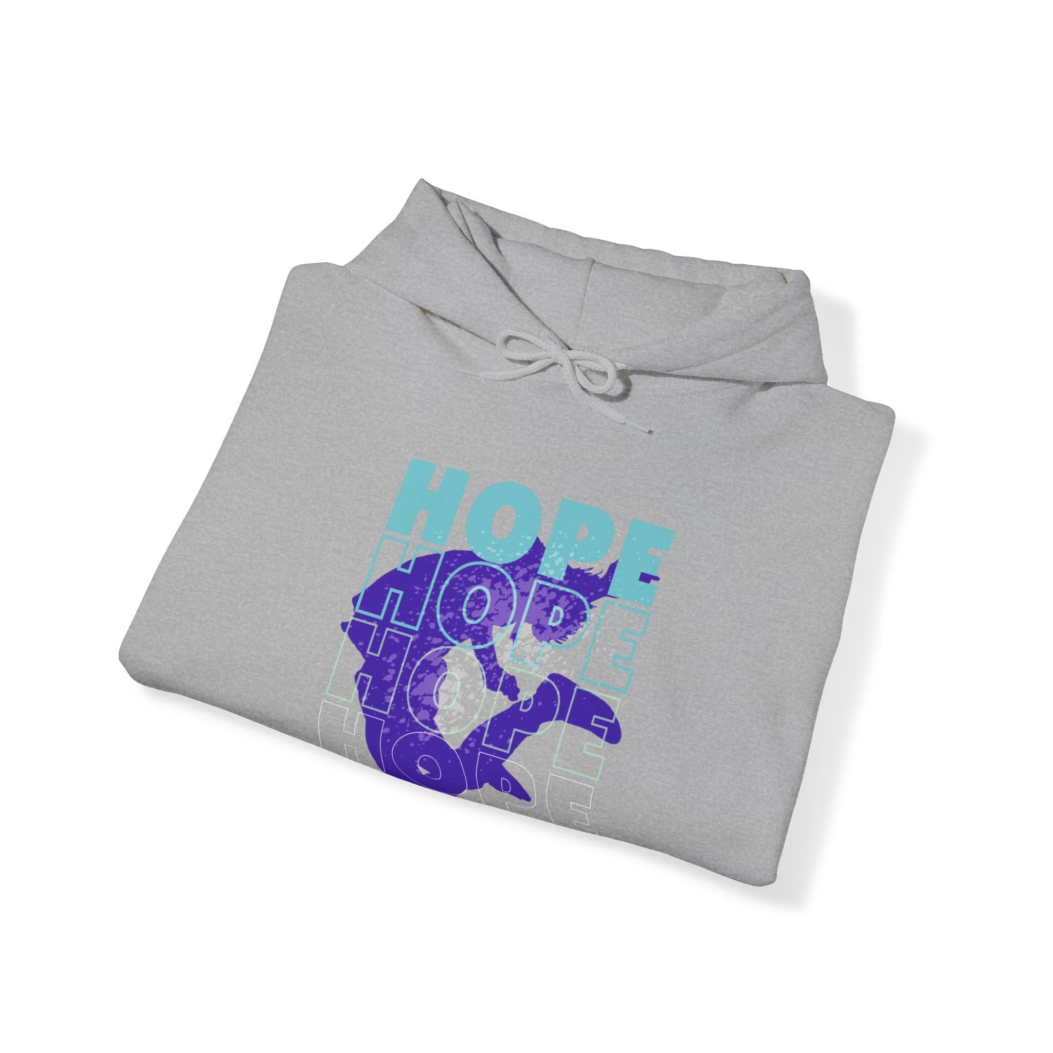 Triple Hope Elegance: Women's Hoodie for Inspirational Style