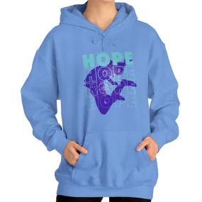 Triple Hope Elegance: Women's Hoodie for Inspirational Style
