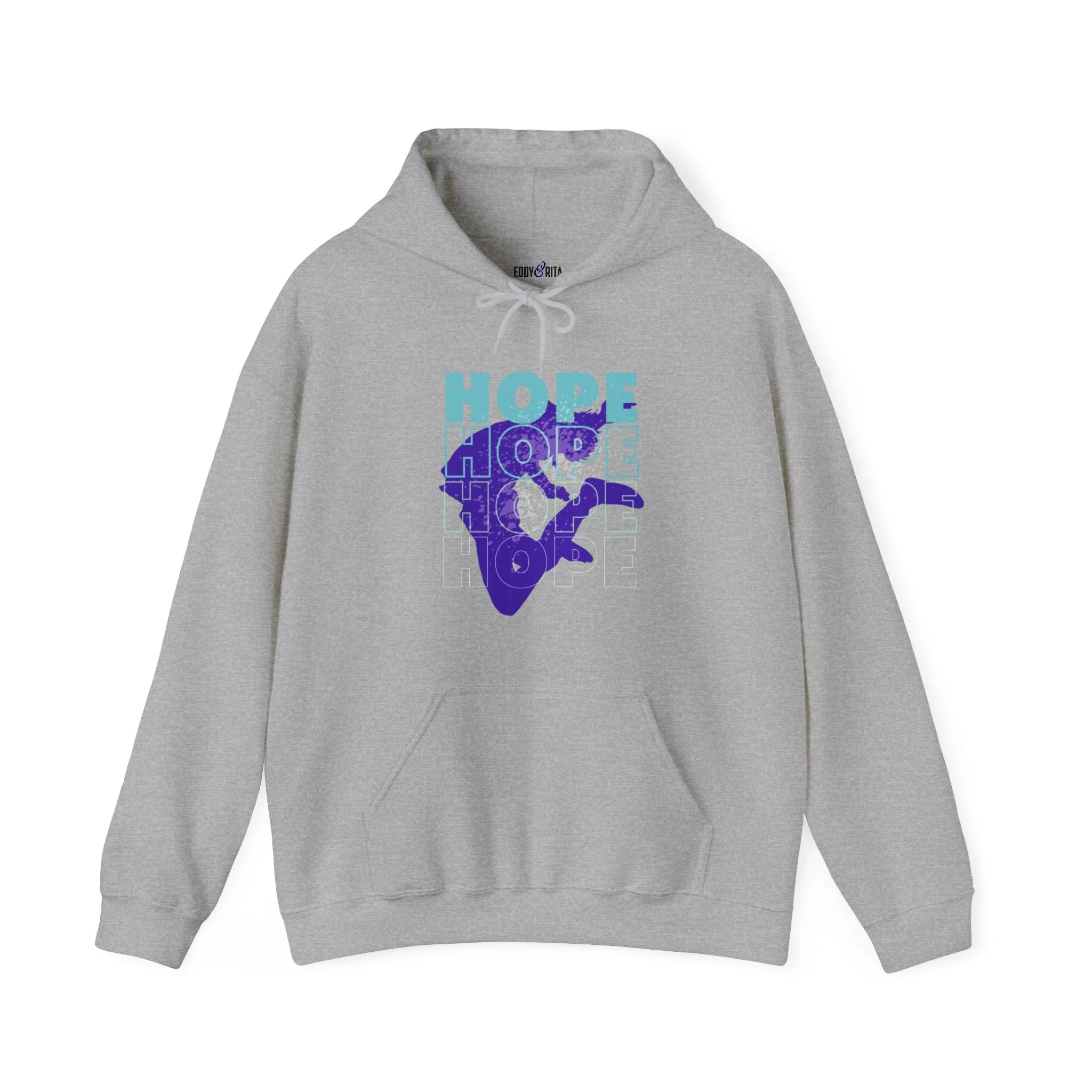 Triple Hope Elegance: Women's Hoodie for Inspirational Style