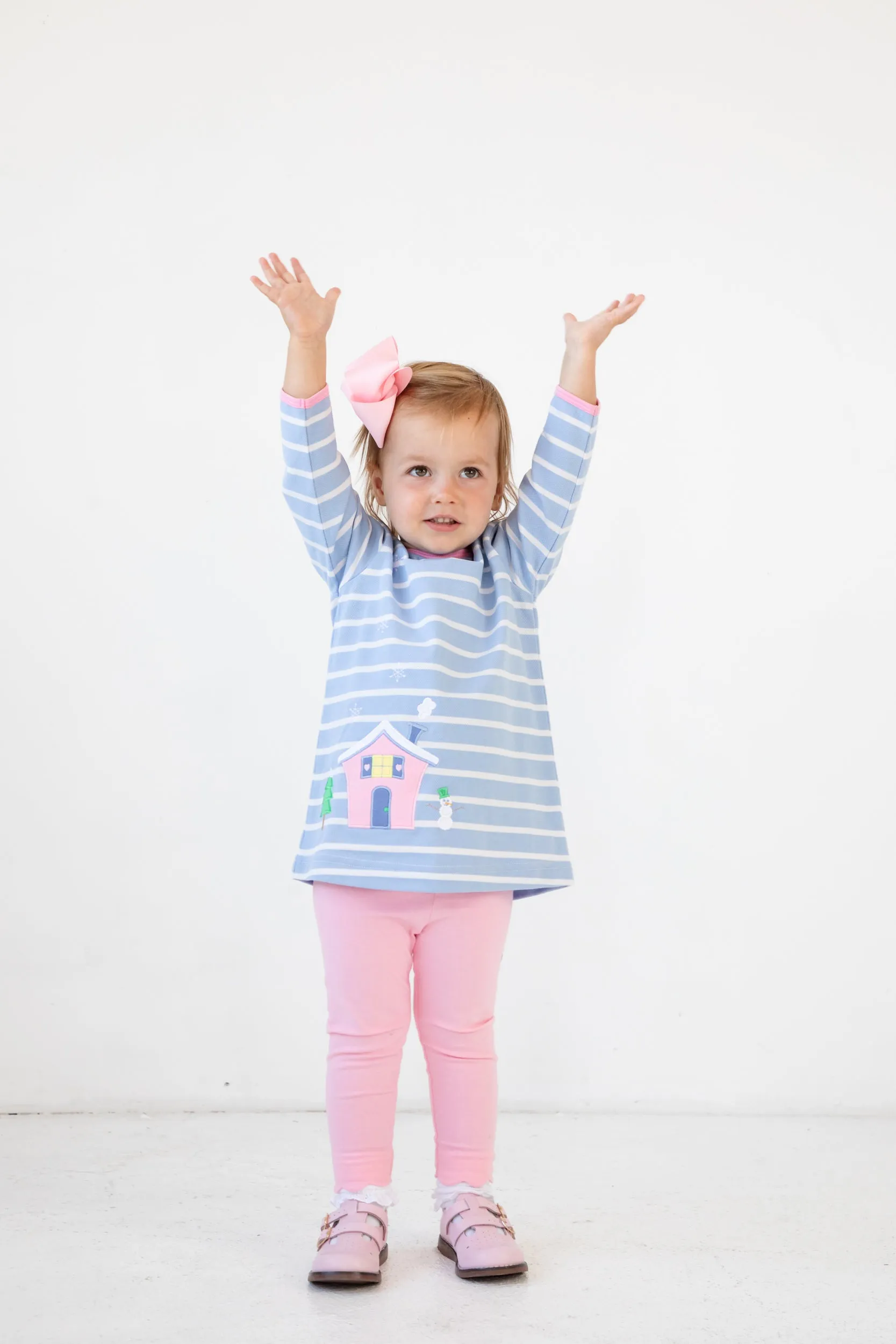 Winter Cottage Pique Knit Dress