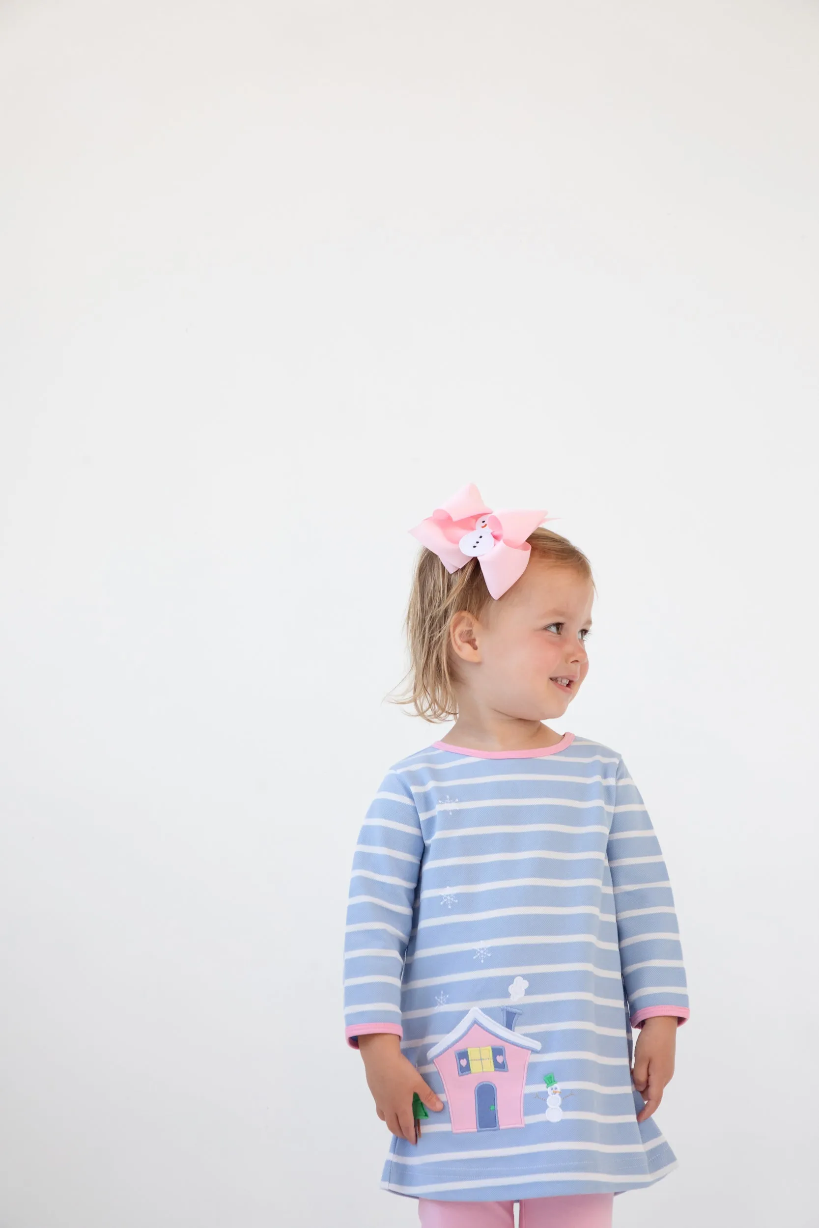 Winter Cottage Pique Knit Dress