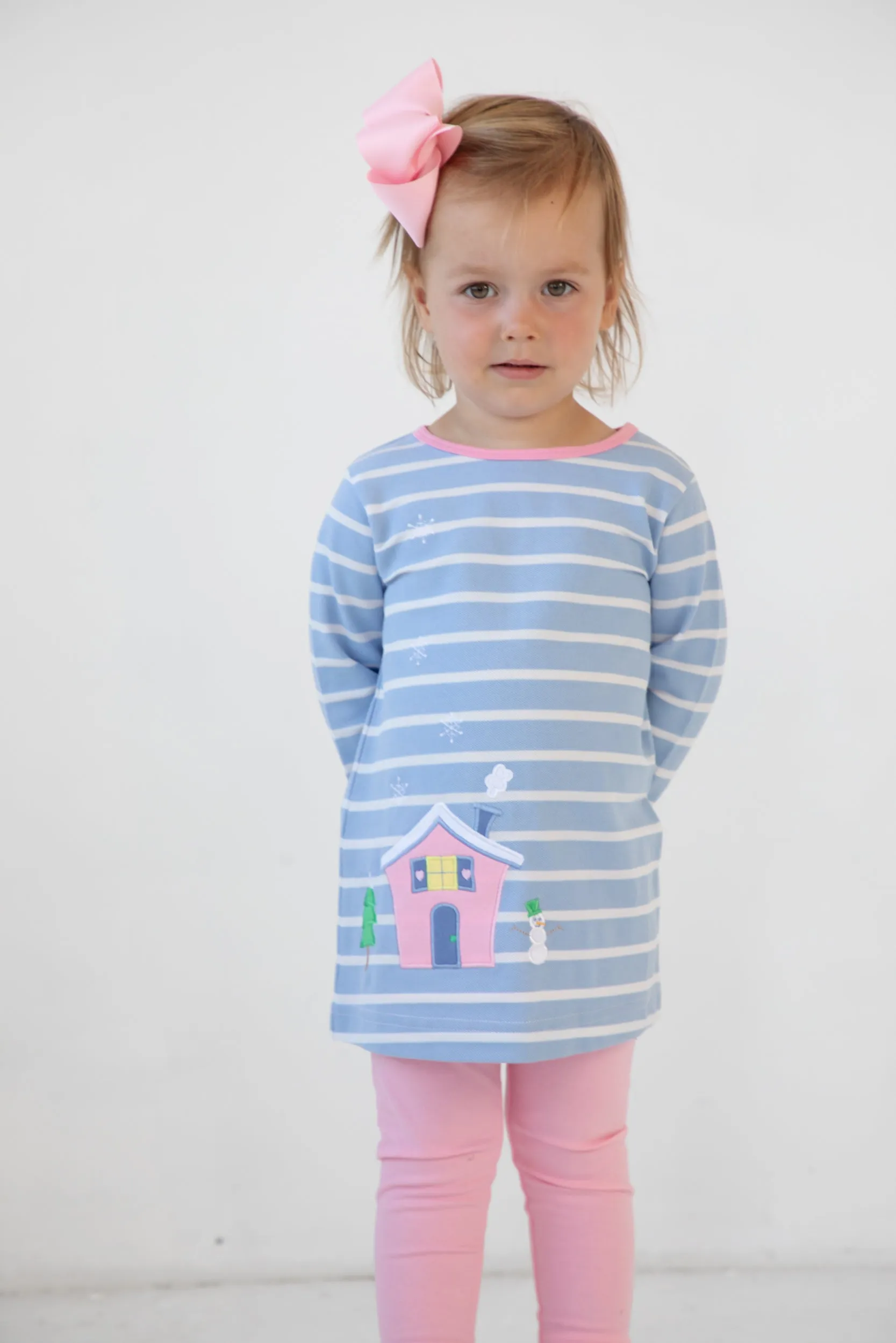 Winter Cottage Pique Knit Dress