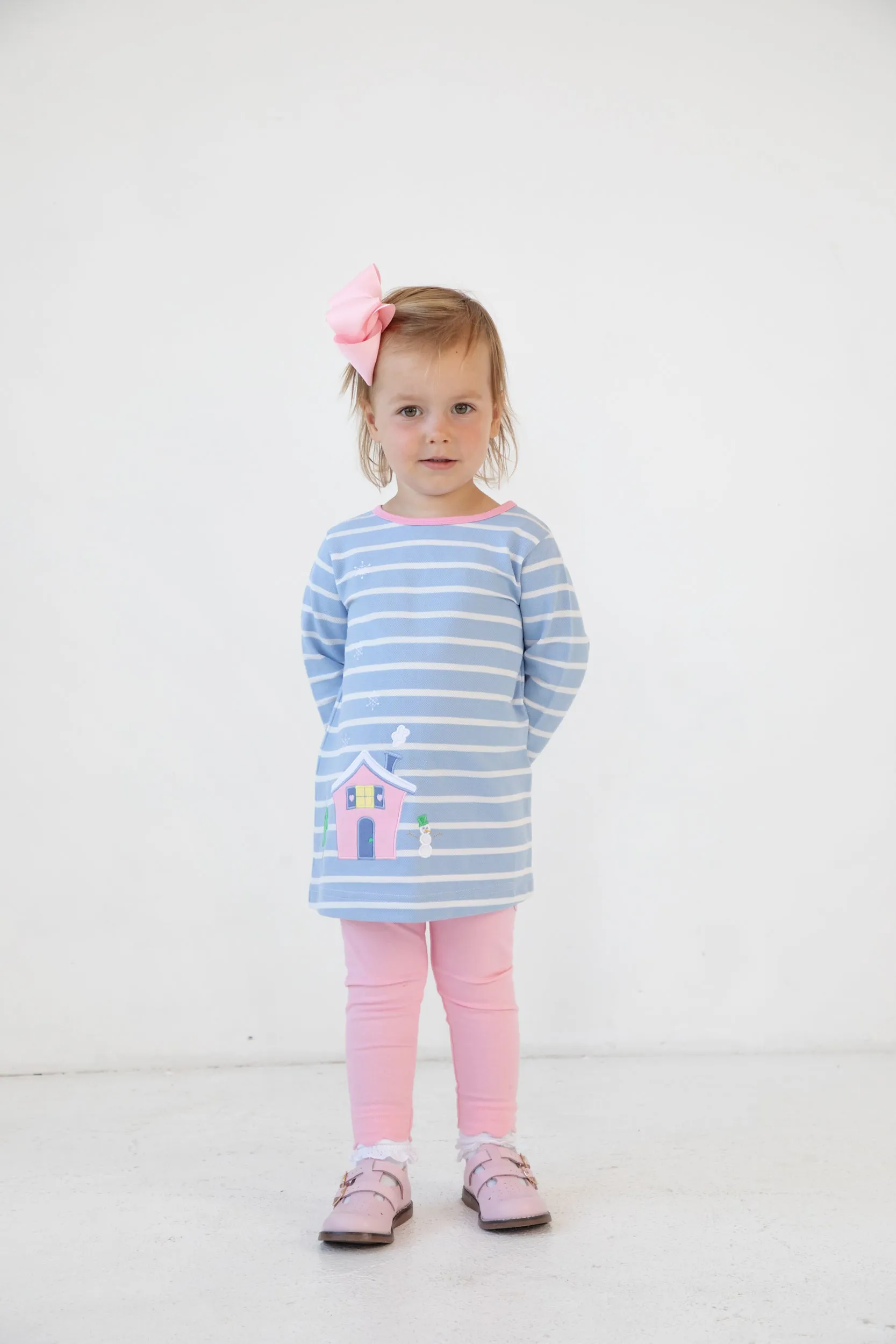 Winter Cottage Pique Knit Dress